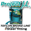 プロジェクトミュー テフロンブレーキライン(TEFLON BRAKE LINE) LEXUS GS用 取付金具:スチール 品番:BLT-049A◎適合車種:GRS191・UZS190・URS190・GWS191 ※備考:ECB搭載車につきエア抜き作業にはスキャンツールが必要となります。 ※ホースカラー(グリーン/クリア/スモーク)をお選び頂き、「その他記載欄」にご記載下さい。の詳細はクリック!
