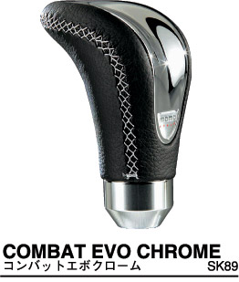 MOMO シフトノブ コンバットエボ クローム SK89(正規輸入品)(COMBAT EVO CHROME)