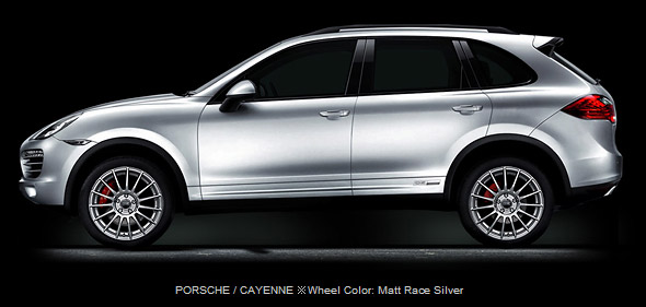 PORSCHE / CAYENNE Wheel Color: Matt Race Silver