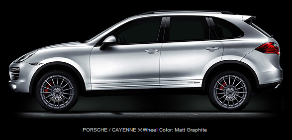 PORSCHE / CAYENNE Wheel Color: Matt Graphite