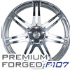 PIAA PREMIUM FORGED F107(プレミアムフォージド F107) 20インチ×8.5J 5H-114.3 +35 レーシングバフフィニッシュ(1本)●センターハブ:φ73 ●付属品:センターキャップ、エアバルブ ●JWL、VIA規格適合品の詳細はクリック!