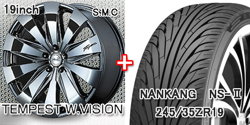 BADX ���N�T�[�j �e���y�X�g �_�u���r�W�����iSMC�j 19�~8.0 �^�C���i245/35ZR19�j�Z�b�g 1�䕪/4�{���^�C���FNANKANG NS-�U F/R���ʁF245/35ZR19�@���z�C�[���FBADX �e���y�X�g �_�u���r�W�����iSMC�j�FF/R���ʁF19�~8.0 5H-114.3�@+45�@�����i�̏ڍׂ�g���݋y�є����Ɋւ��鏔���ӂ́A���ꂼ��̏��i�ڍ׃y�[�W�����Q�Ɖ������B