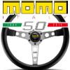 MOMO PROTO TIPO ANNIVERSARY50(プロトタイプアニバーサリーフィフティ)(正規輸入品)数量限定グレーステッチ 350mm ホーンボタン付。MOMO50周年記念ロゴの限定ホーンボタン。正規タグにセールスナンバー印字。の詳細はクリック!